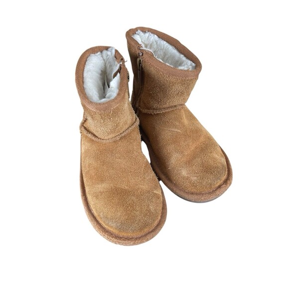 Koolaburra by Ugg Kids Size 8 Koola Mini Boots Toddler Chestnut Brown 1121538 - Picture 2 of 13
